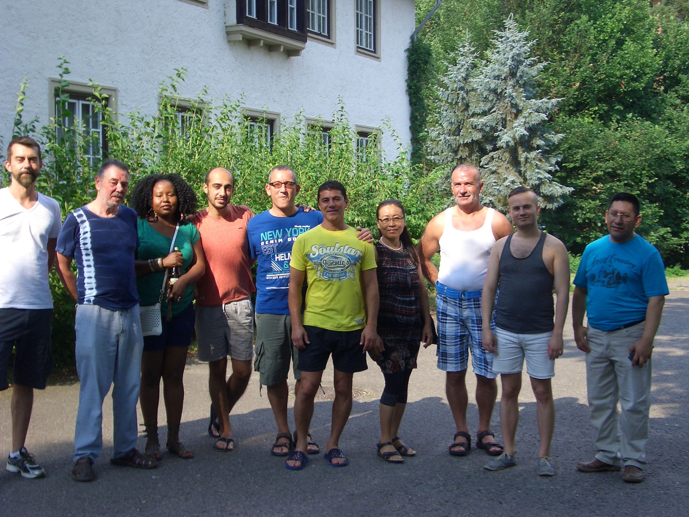 mit der Bekam-Gruppe am Werbellinsee, 07.-09. August 2015